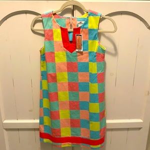 Vineyard Vines Girls Whale Print Dress NWT size 12